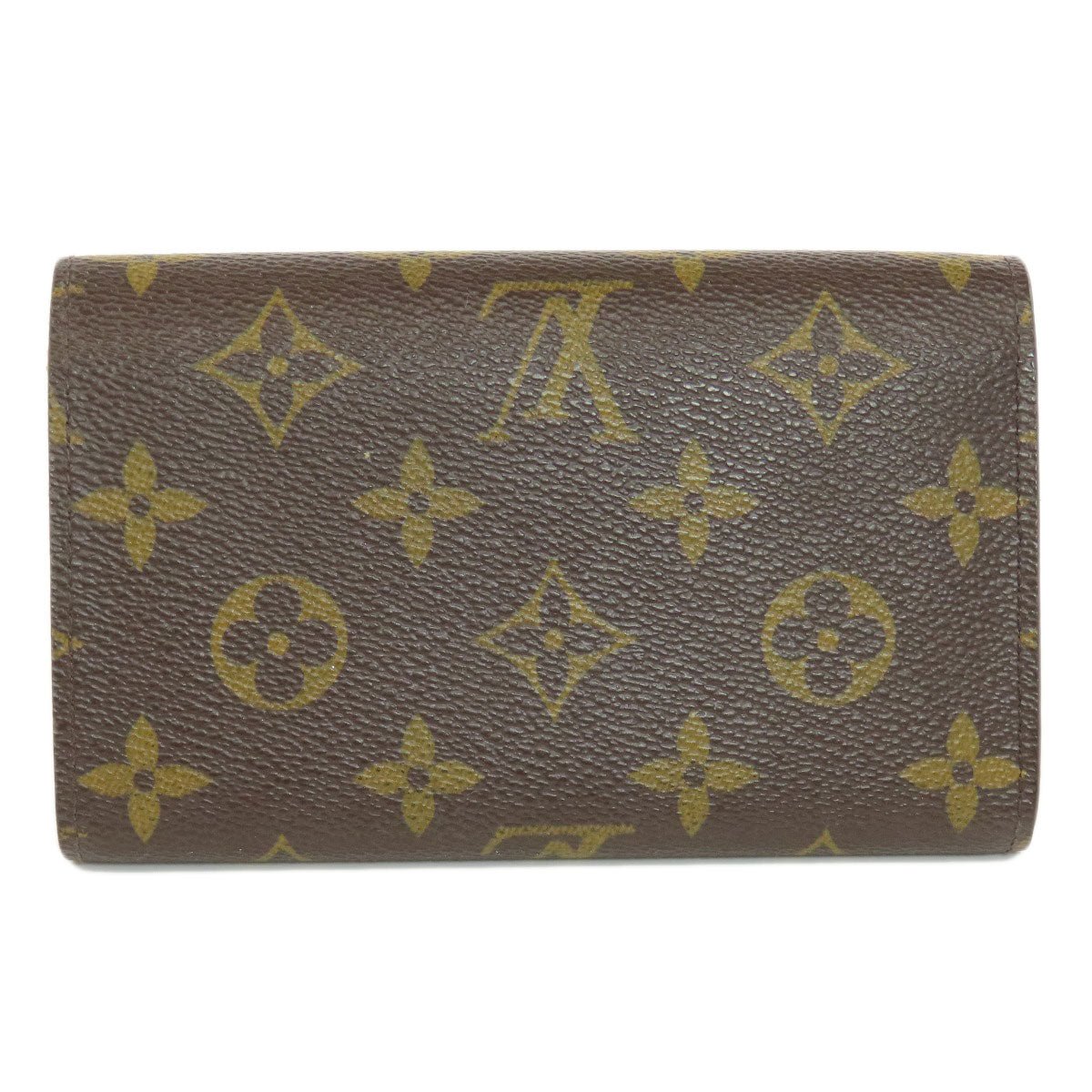 LOUIS VUITTON Bifold Wallet M61736 Monogram canvas Brown Portefeuille Tresol Women Used | AlmaBagz