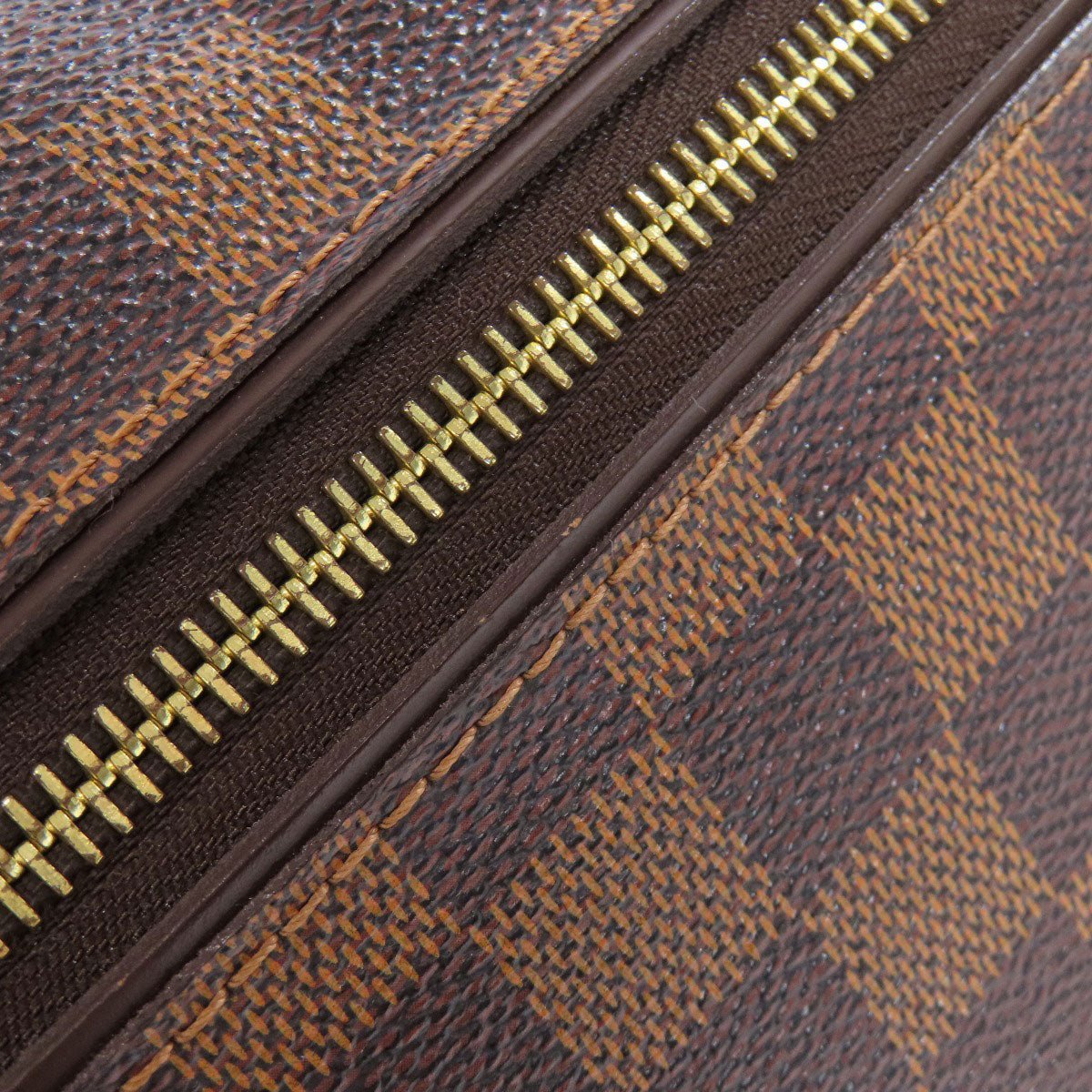 LOUIS VUITTON Shoulder Bag N41257 Damier canvas Brown Hoxton PM Women Used | AlmaBagz - Image 9