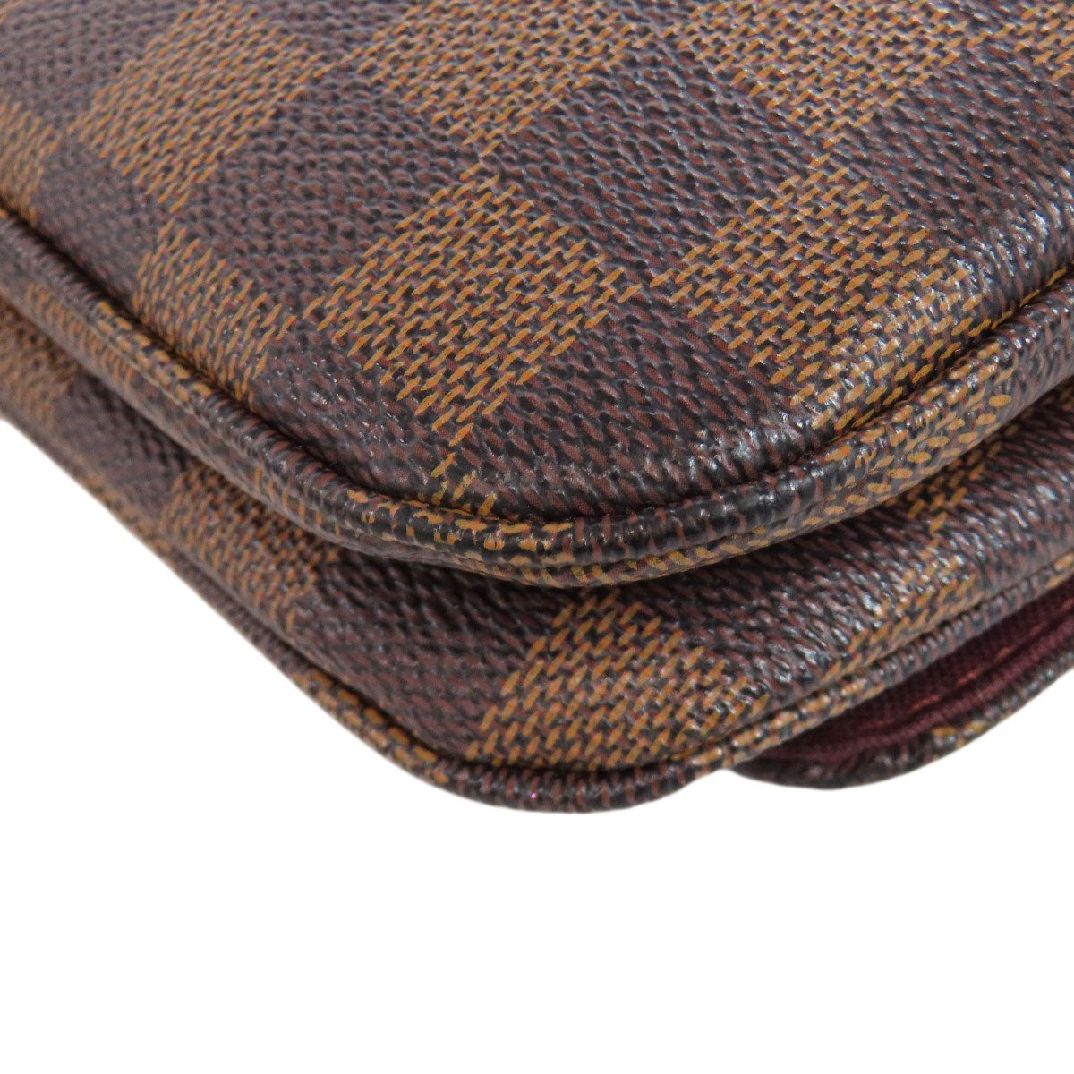 LOUIS VUITTON Shoulder Bag N41257 Damier canvas Brown Hoxton PM Women Used | AlmaBagz - Image 15