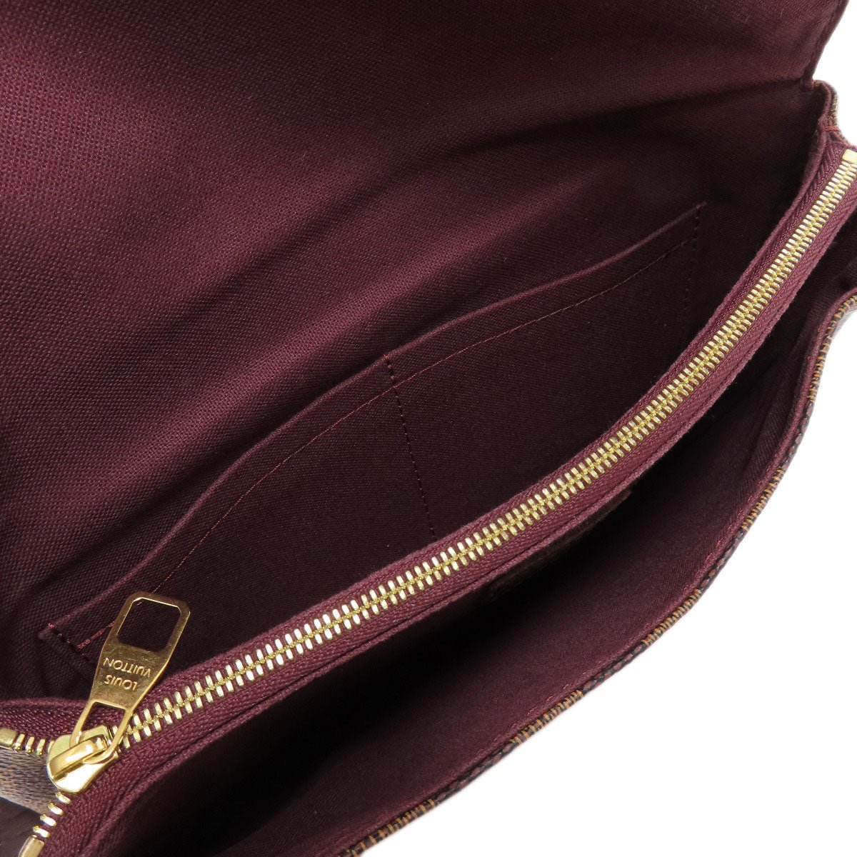 LOUIS VUITTON Shoulder Bag N41257 Damier canvas Brown Hoxton PM Women Used | AlmaBagz - Image 4