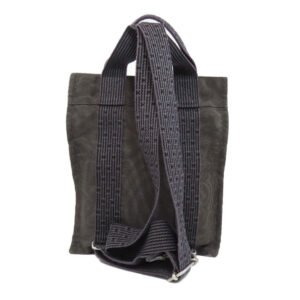 HERMES Backpack canvas gray Her Line add PM | AlmaBagz