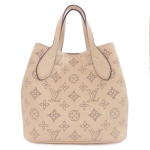 LOUIS VUITTON Handbag M21909 Mahina leather beige Blossom PM Women Used | AlmaBagz