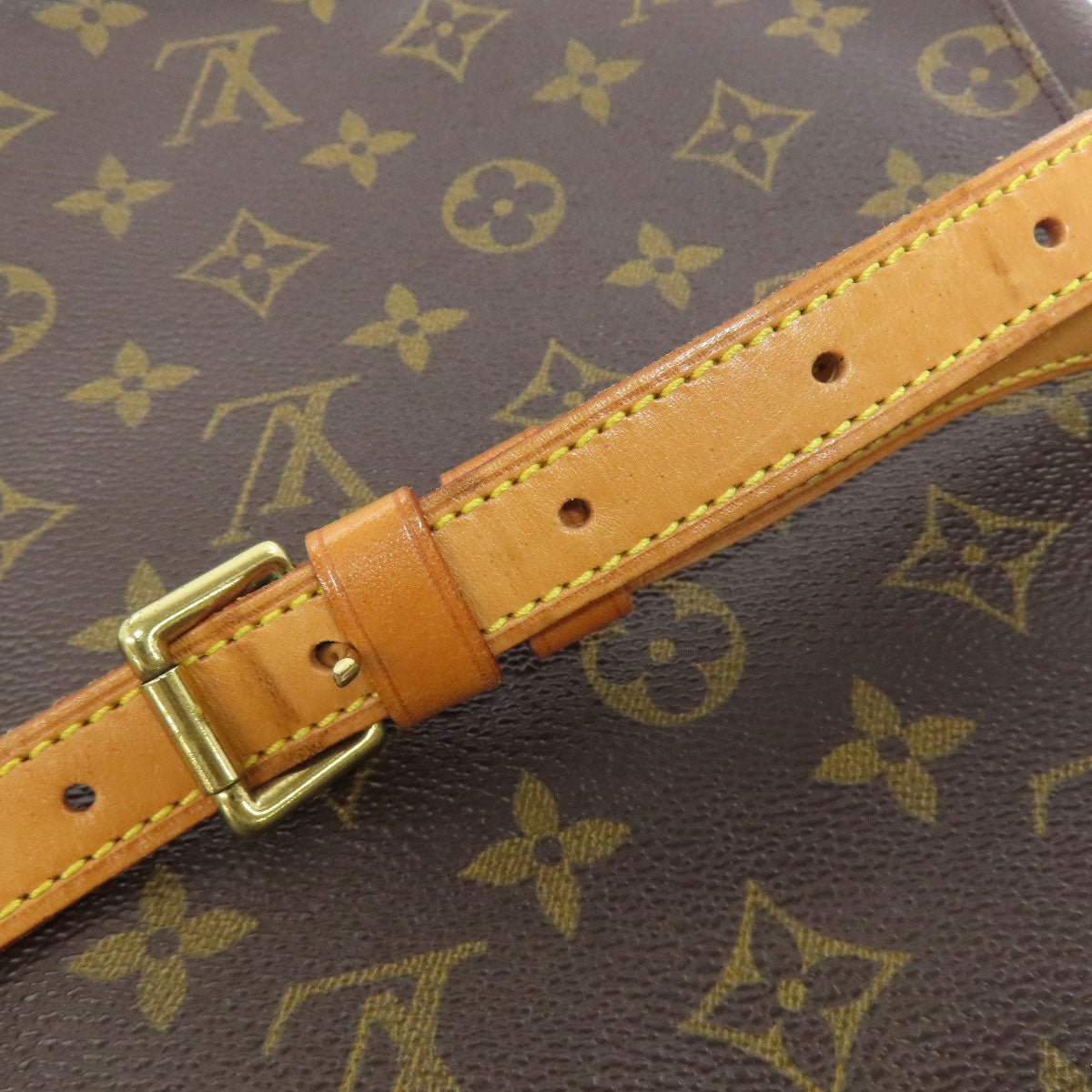 LOUIS VUITTON Shoulder Bag M51258 Monogram canvas Brown Musette Salsa S Women Used | AlmaBagz - Image 15