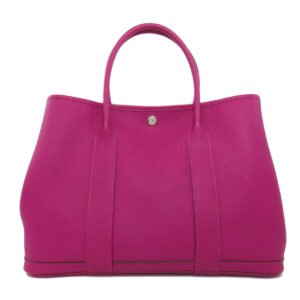 HERMES Tote Bag Negonda pink Garden Party PM SilverMetal Women Used | AlmaBagz
