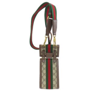 GUCCI Shoulder Bag 699173 PVC beige Ofidia Women Used | AlmaBagz