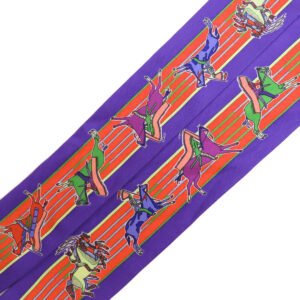 HERMES scarf silk purple Twilly Women Used | AlmaBagz