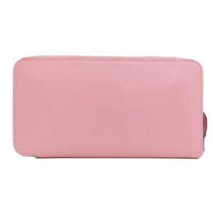 HERMES Long Wallet Purse Swift pink Azap Classic SilverMetal | AlmaBagz