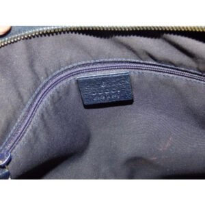 Gucci Vintage Gold And Light Brown Leather And Fabric Hobo Bag | AlmaBagz