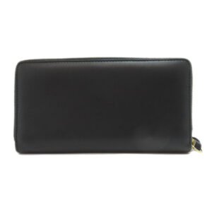 GUCCI Long Wallet Purse 453393 leather black Jumbo GG Women Used | AlmaBagz