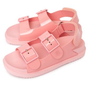 Gucci Sandal with Mini Double G in Pink | AlmaBagz
