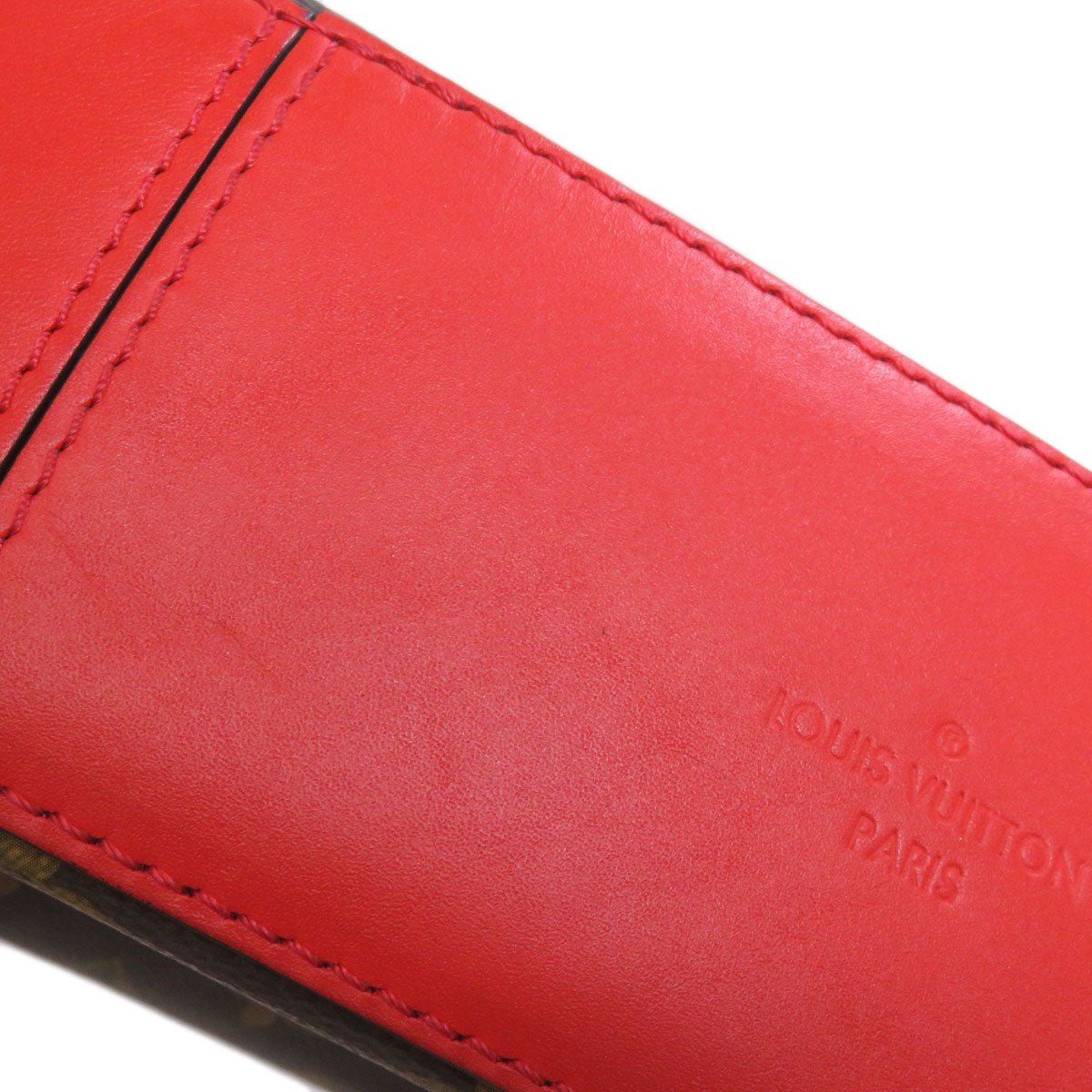 LOUIS VUITTON Shoulder Bag M43557 Monogram canvas Brown Saintonge Women Used | AlmaBagz - Image 10