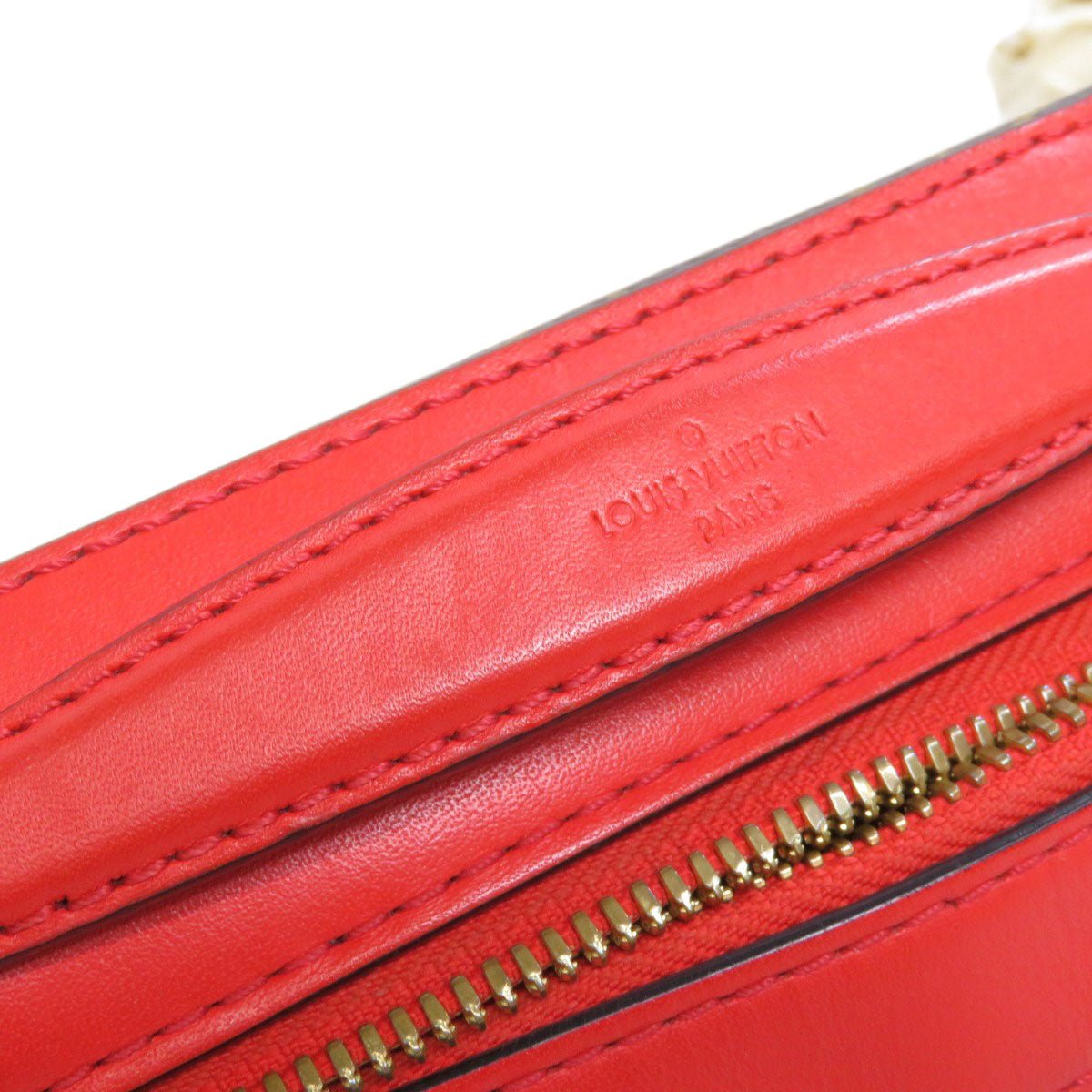 LOUIS VUITTON Shoulder Bag M43557 Monogram canvas Brown Saintonge Women Used | AlmaBagz - Image 11