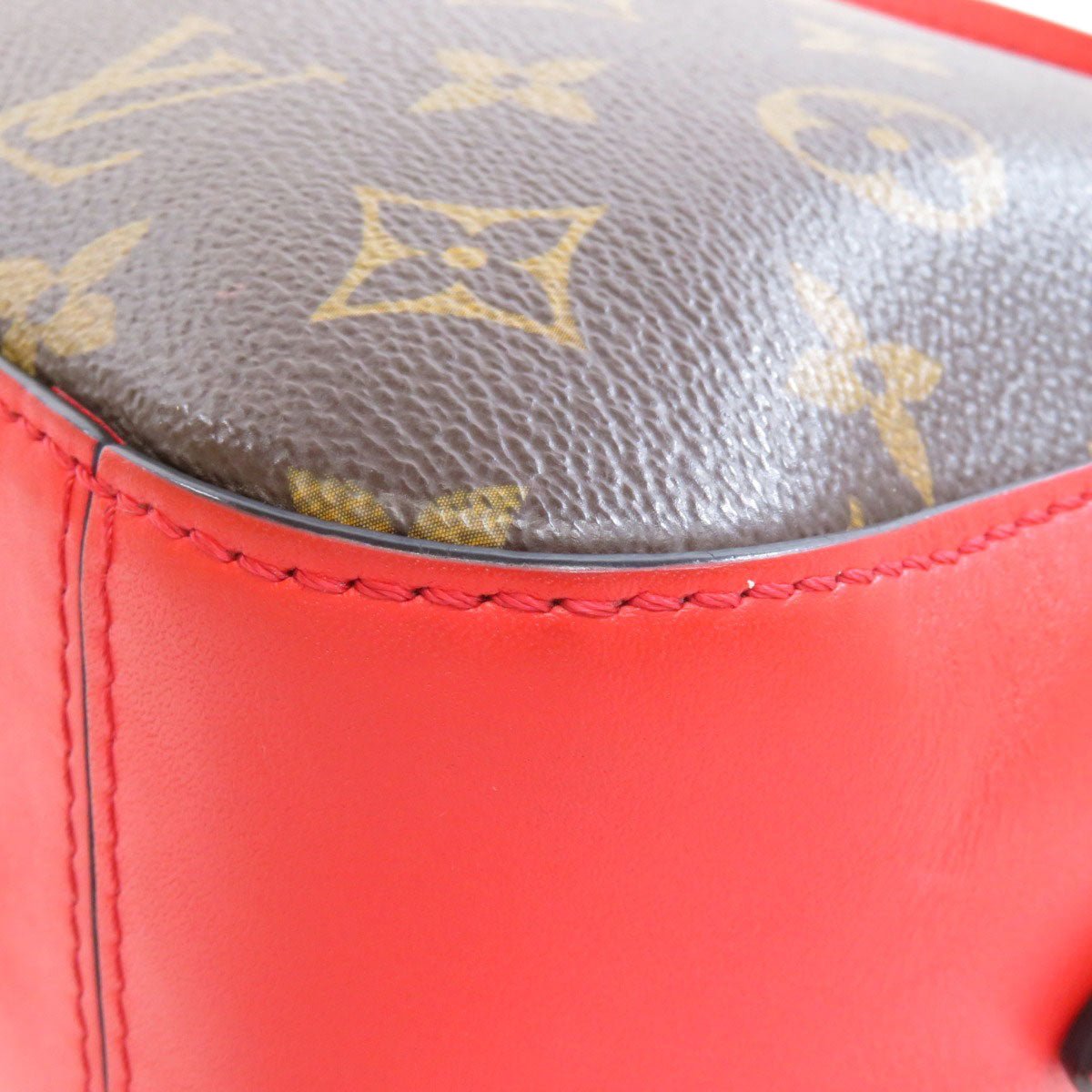 LOUIS VUITTON Shoulder Bag M43557 Monogram canvas Brown Saintonge Women Used | AlmaBagz - Image 19