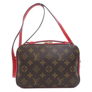 LOUIS VUITTON Shoulder Bag M43557 Monogram canvas Brown Saintonge Women Used | AlmaBagz