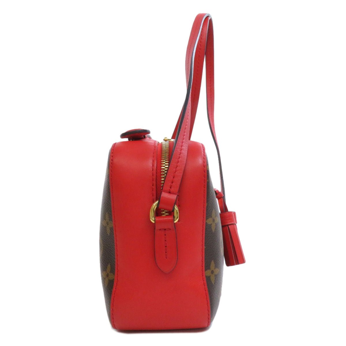 LOUIS VUITTON Shoulder Bag M43557 Monogram canvas Brown Saintonge Women Used | AlmaBagz - Image 2