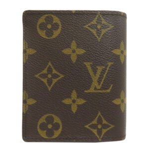 LOUIS VUITTON Bifold Wallet M60045 Monogram canvas Brown Portefeuille Magellan Women Used | AlmaBagz