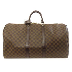 LOUIS VUITTON Boston Duffel bag N41414 Damier canvas Damier / Ebene | AlmaBagz