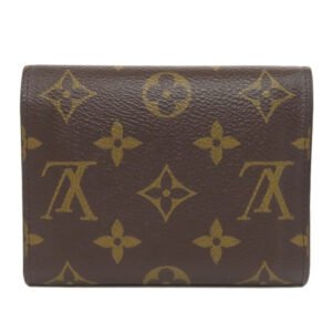 LOUIS VUITTON Bifold Wallet M41938 Monogram canvas Brown Portefeuille Victorine Women Used | AlmaBagz