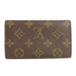 LOUIS VUITTON Bifold Wallet M61735 Monogram canvas Brown Portonet Zip Women Used | AlmaBagz