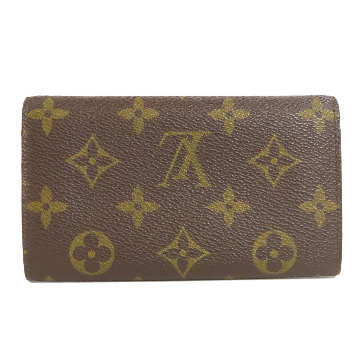 LOUIS VUITTON Bifold Wallet M61735 Monogram canvas Brown Portonet Zip Women Used | AlmaBagz