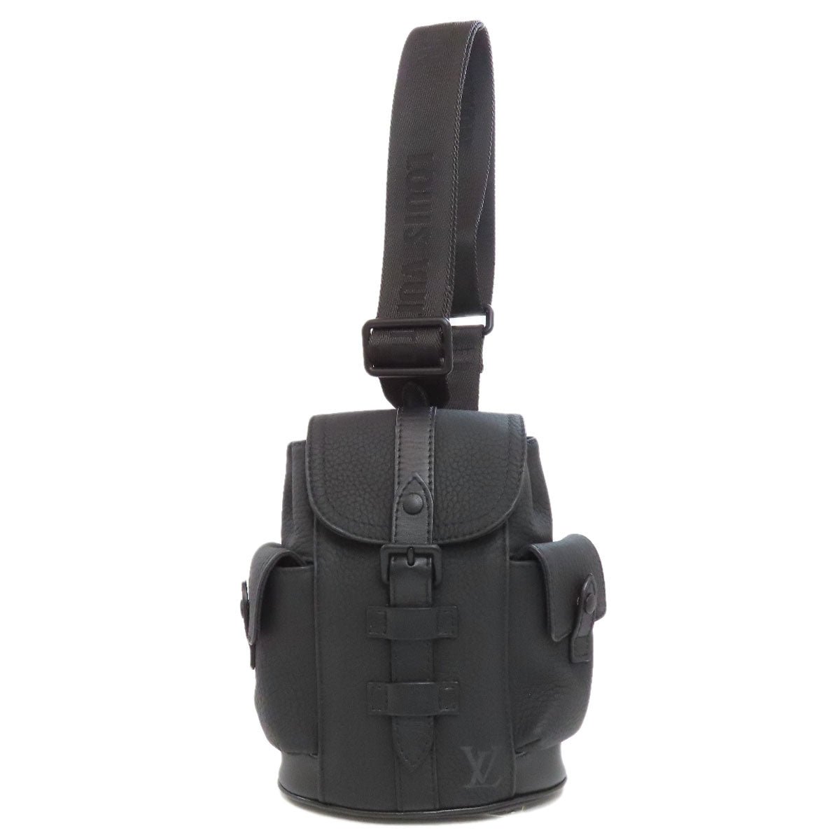 LOUIS VUITTON Sling bag M58495 Taurillon Clemence black Christopher XS Women Used | AlmaBagz - Image 14