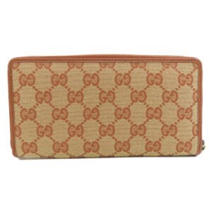 GUCCI Long Wallet Purse 547791 canvas Brown NY Yankees collaboration GG Women Used | AlmaBagz