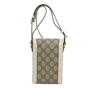 GUCCI Shoulder Bag 625615 PVC Brown Horsebit 1955 mini bag Women Used | AlmaBagz
