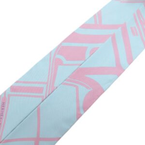 HERMES scarf silk pink Twilly | AlmaBagz