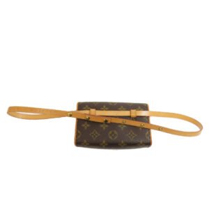 LOUIS VUITTON Hip bag M51855 Monogram canvas Brown Pochette Florentine Women Used | AlmaBagz