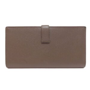 HERMES Long Wallet Purse Epsom beige | AlmaBagz