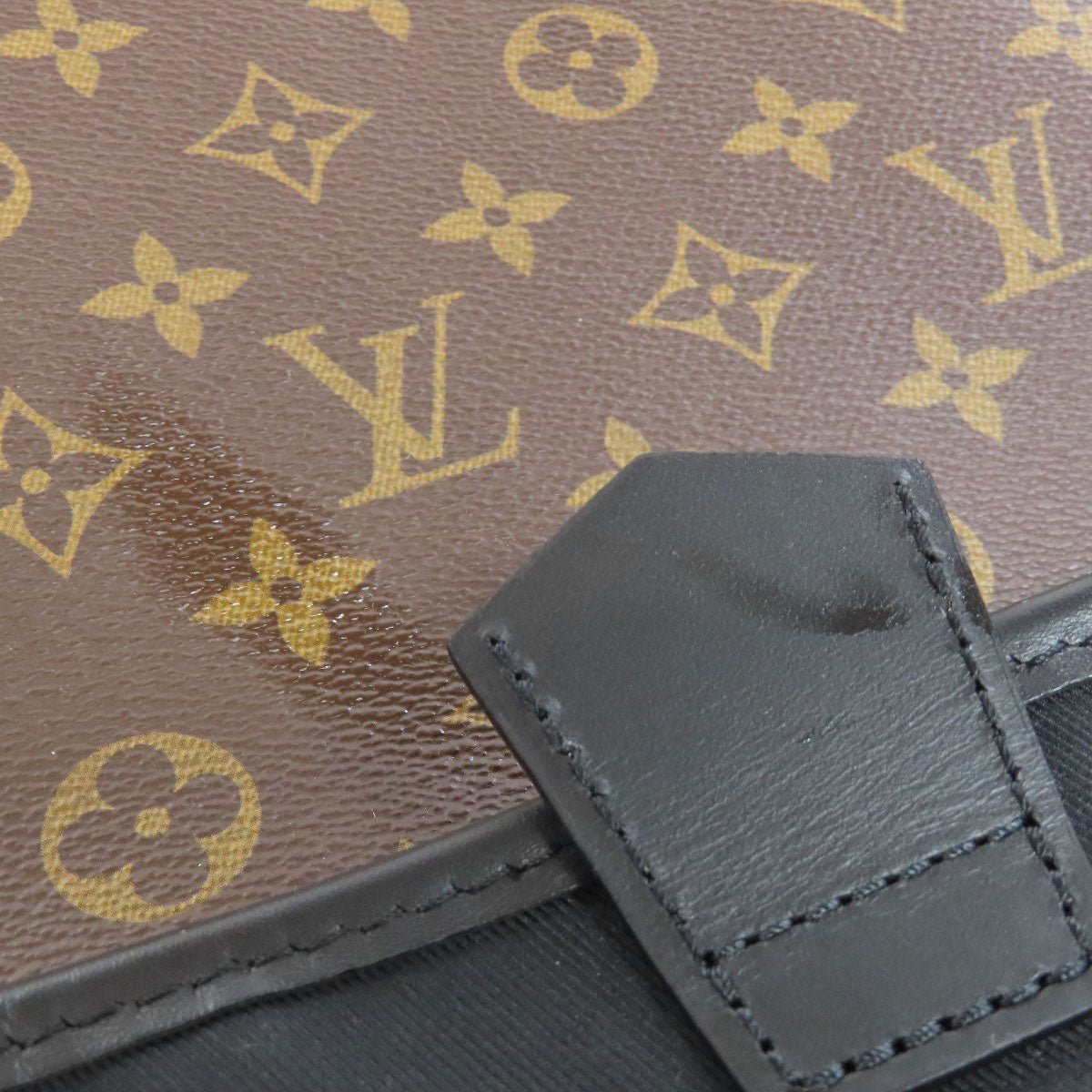 LOUIS VUITTON Shoulder Bag M45557 Monogram macacer Brown x black | AlmaBagz - Image 8