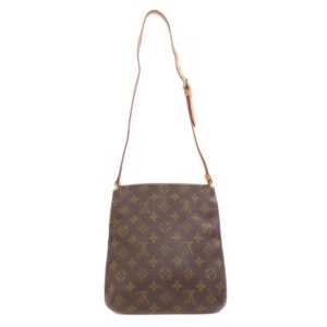 LOUIS VUITTON Shoulder Bag M51258 Monogram canvas Brown Musette Salsa S | AlmaBagz