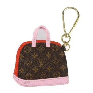 Louis Vuitton Brown Leather Keyring wallet accessories | AlmaBagz