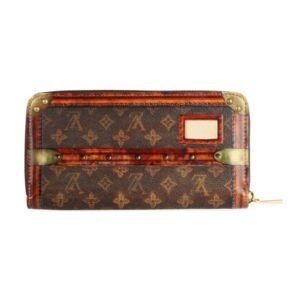 Louis Vuitton Brown Canvas Zippy wallet wallet accessories | AlmaBagz