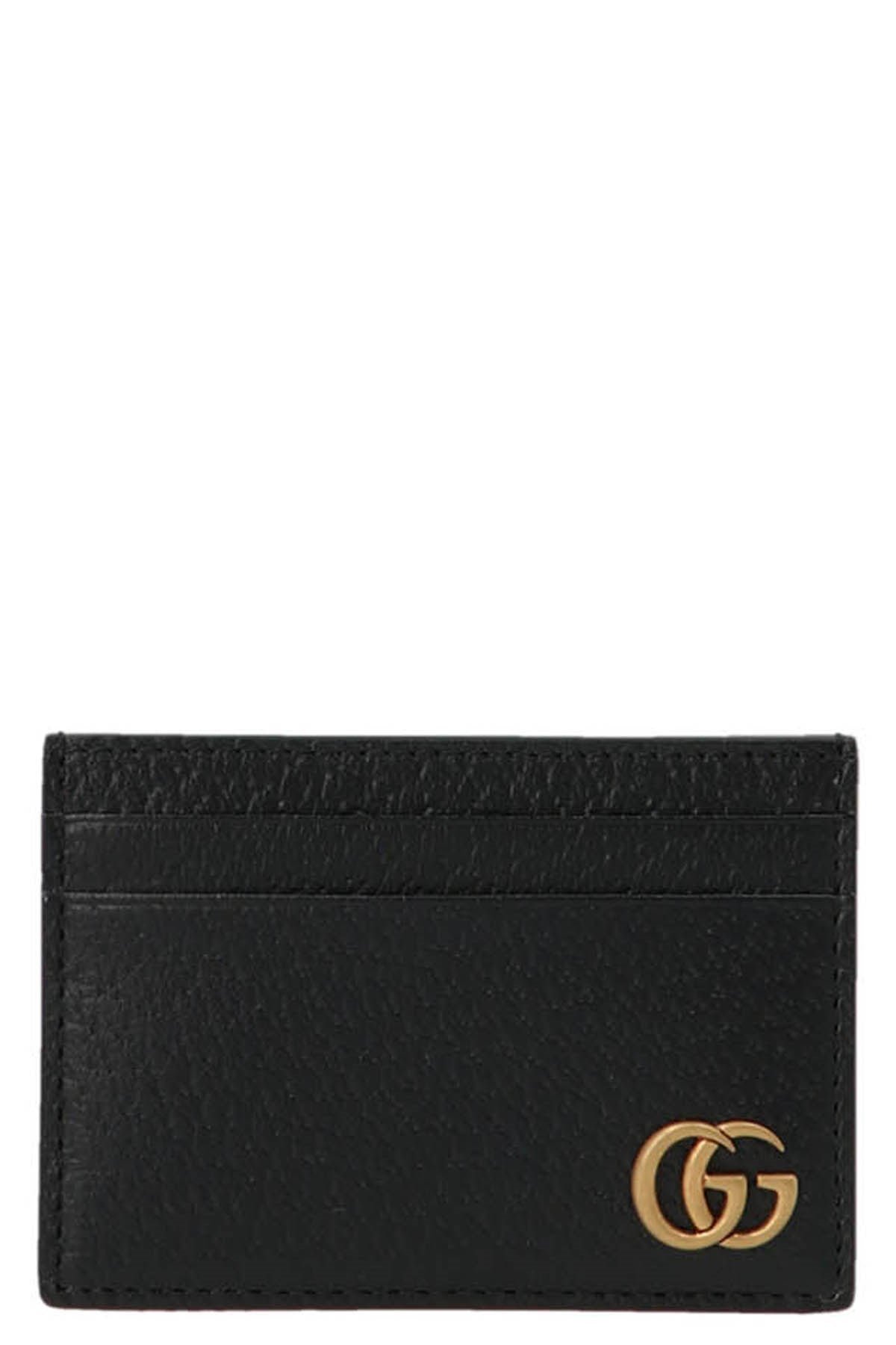 Gucci Men 'Gg Marmont’ Card Holder Wallet | AlmaBagz