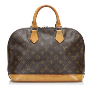 Louis Vuitton Brown Canvas Alma handbag bag | AlmaBagz