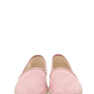 Gucci Pink Canvas Monogram Espadrille SZ 39 | AlmaBagz