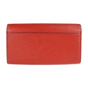 Louis Vuitton Red Leather Twist wallet accessories | AlmaBagz