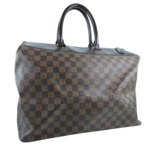 Louis Vuitton Brown Canvas Greenwich PM handbag bag | AlmaBagz