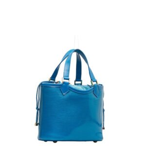 Louis Vuitton Epi Prague Mini Ragune Bay Handbag M92472 Blue Vinyl | AlmaBagz