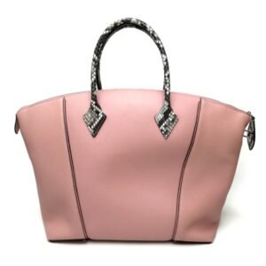 Louis Vuitton Magnolia pink Leather Handbag | AlmaBagz
