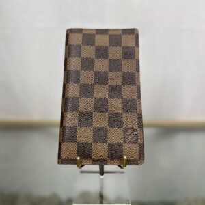 LOUIS VUITTON Damier Ebene Checkbook Wallet | AlmaBagz