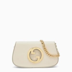 Gucci White Leather Blondie Bag Women | AlmaBagz