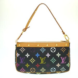 LOUIS VUITTON Pouch M92648 Monogram multicolor Noir Monogram multicolor Accessoires Accessory Pouch Women Used | AlmaBagz