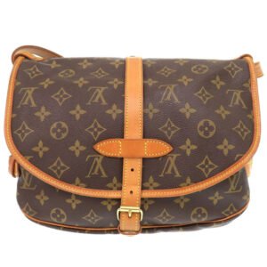 LOUIS VUITTON Shoulder Bag M42256 Monogram canvas Brown Monogram Saumur 30 Women Used | AlmaBagz