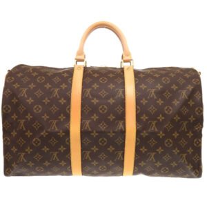 LOUIS VUITTON Boston Duffel bag M41416 Monogram canvas Brown Monogram Keepall bandouliere50 mens Used | AlmaBagz