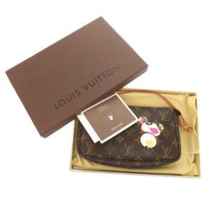 LOUIS VUITTON Pouch M51981 Monogram canvas Brown Accessory pouch Monogram panda Pochette Accessoires Women Used | AlmaBagz