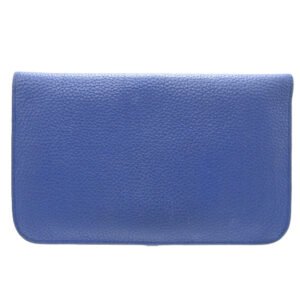 HERMES Long Wallet Purse Togo Blue Electric Dogon GM Women(Unisex) Used | AlmaBagz