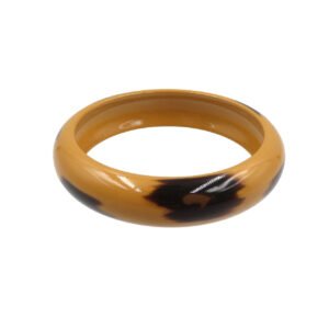 HERMES Bangle lacquer Brown Lacquerwood | AlmaBagz