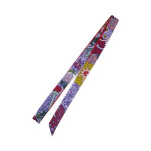 HERMES scarf H053221S silk purple Twilon | AlmaBagz